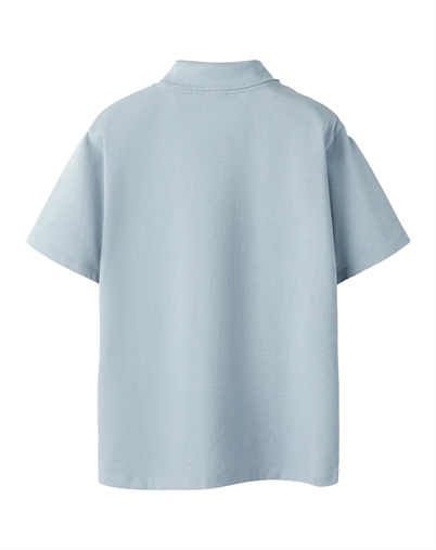 Name It- NKMKally Kortærmet Polo - Blue Fog